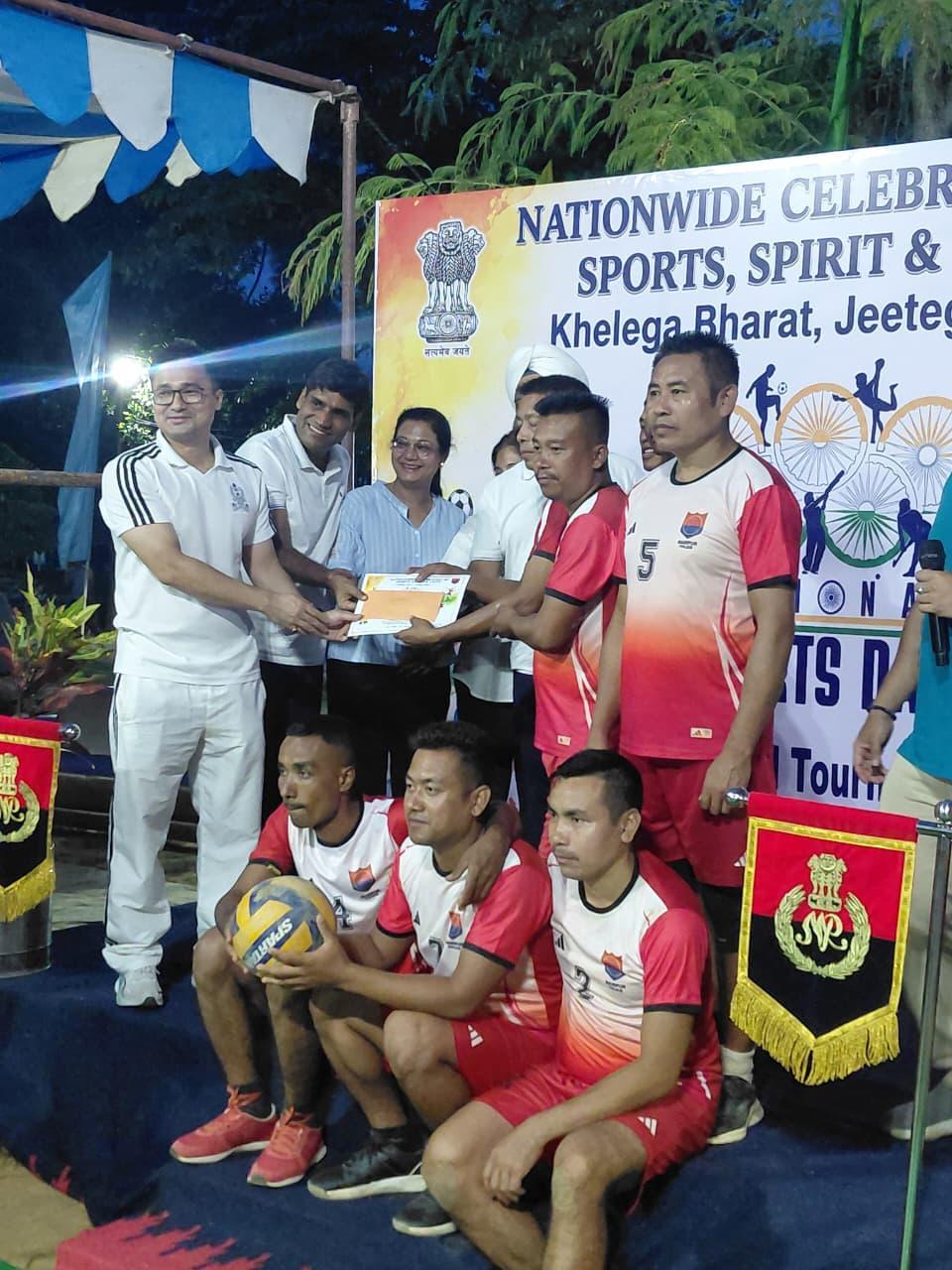   Sports organised by 8 Bn