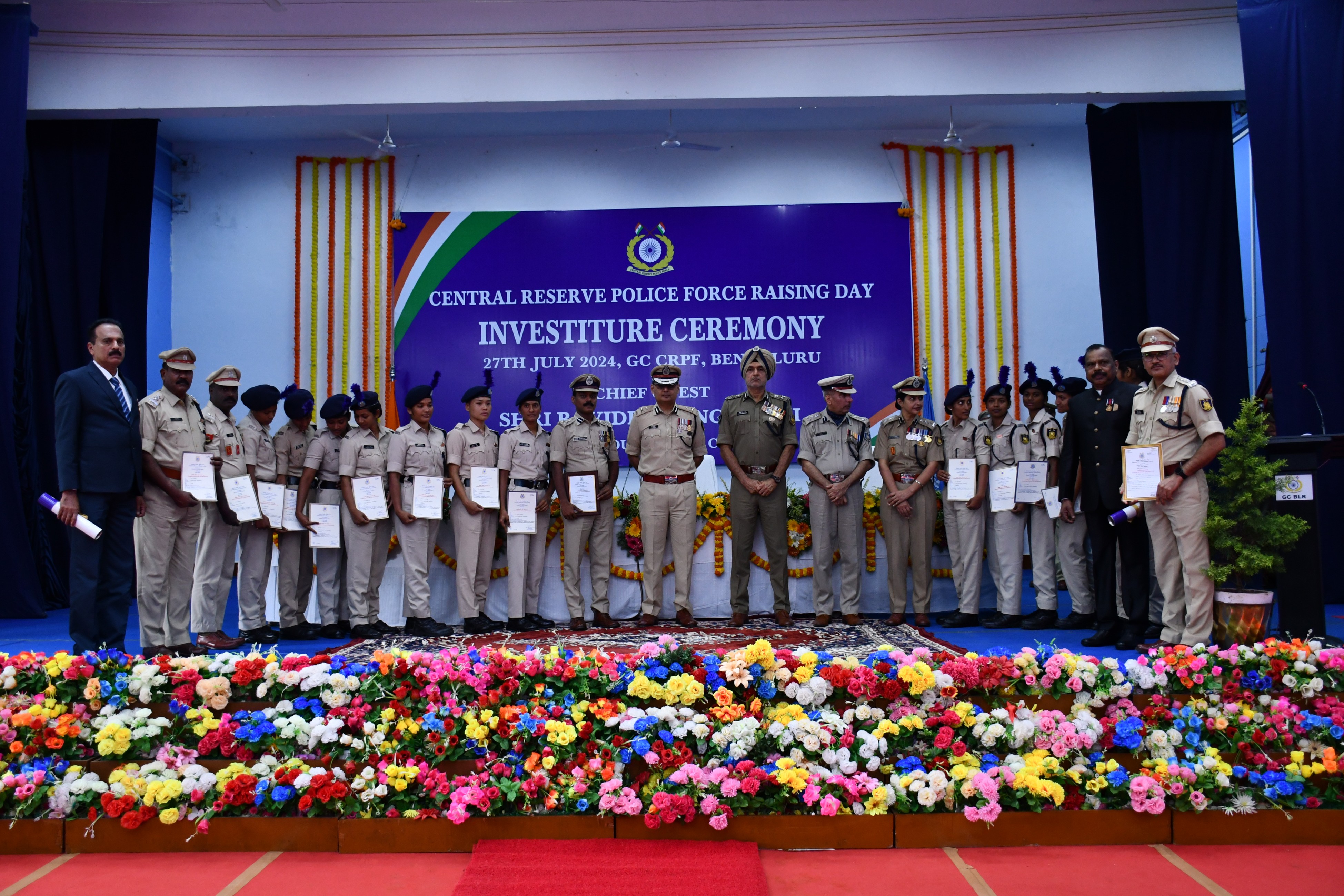   CRPF Raising day Celebration@27-07-2024