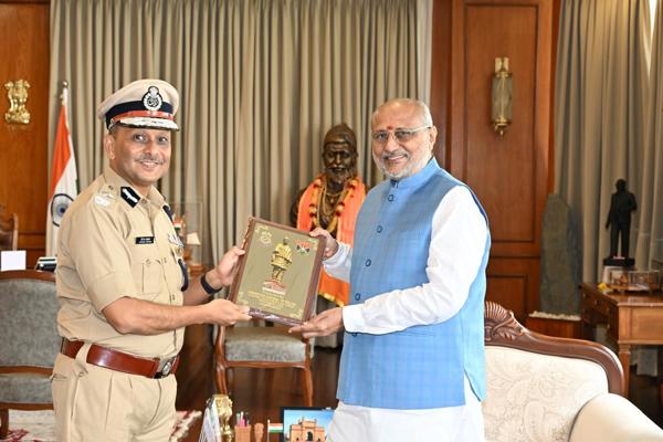   Meeting with Sh. C.P. Radhakrishnan, Honourable Governor of Maharashtra, on 03/07/25