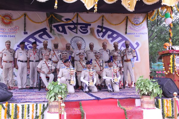   Passing out parade  at ATC, CRPF, Nagpur.