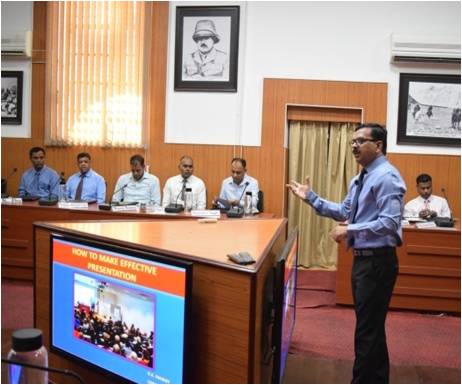   Presentation Skills &amp; Effective communication Course Sl. No.-15 (W.E.F. 03 june to 10 june 2019)