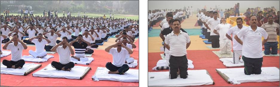   International Yoga Day (21st June, 2019),