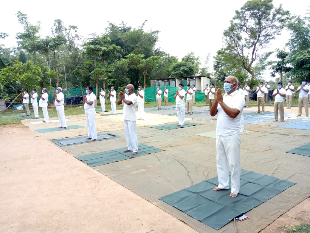   International Yoga Day 2020