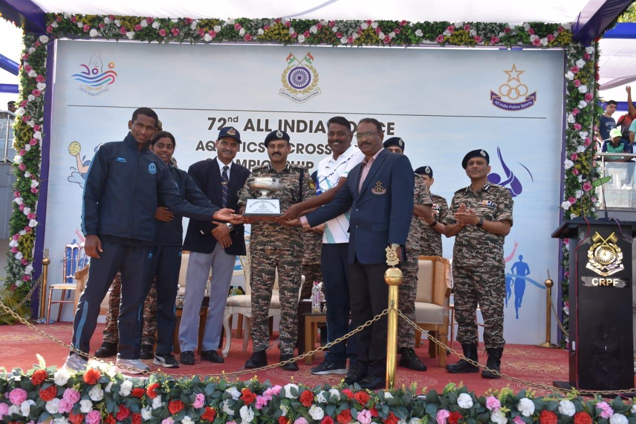   Closing ceremony of 72nd All India Police Aquatic and Cross Country Championship-2025