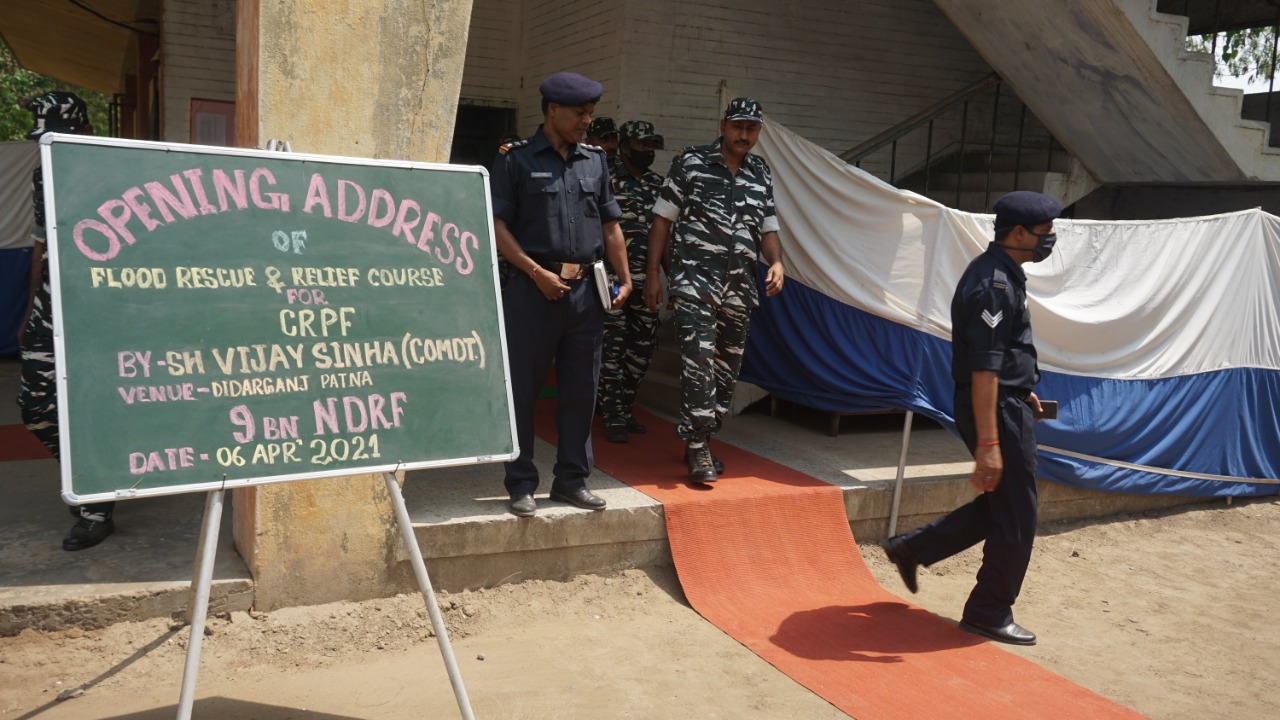   FLOOD RESCUE AND RELIEF COURSE (09 BN NDRF)