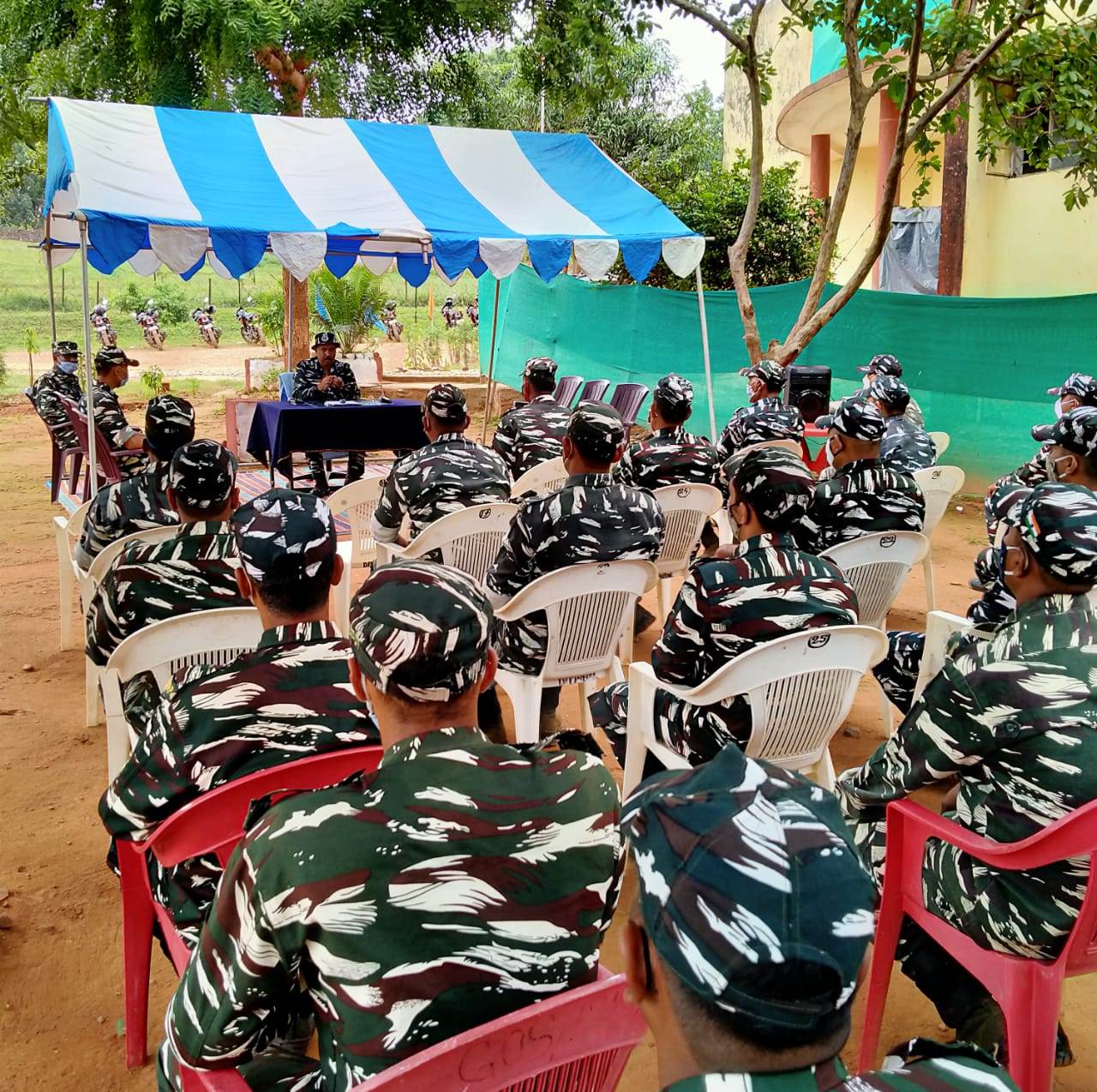 Visit of IG Jharkhand Sector