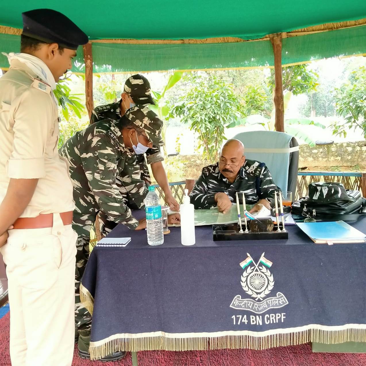 Visit of IG Jharkhand Sector