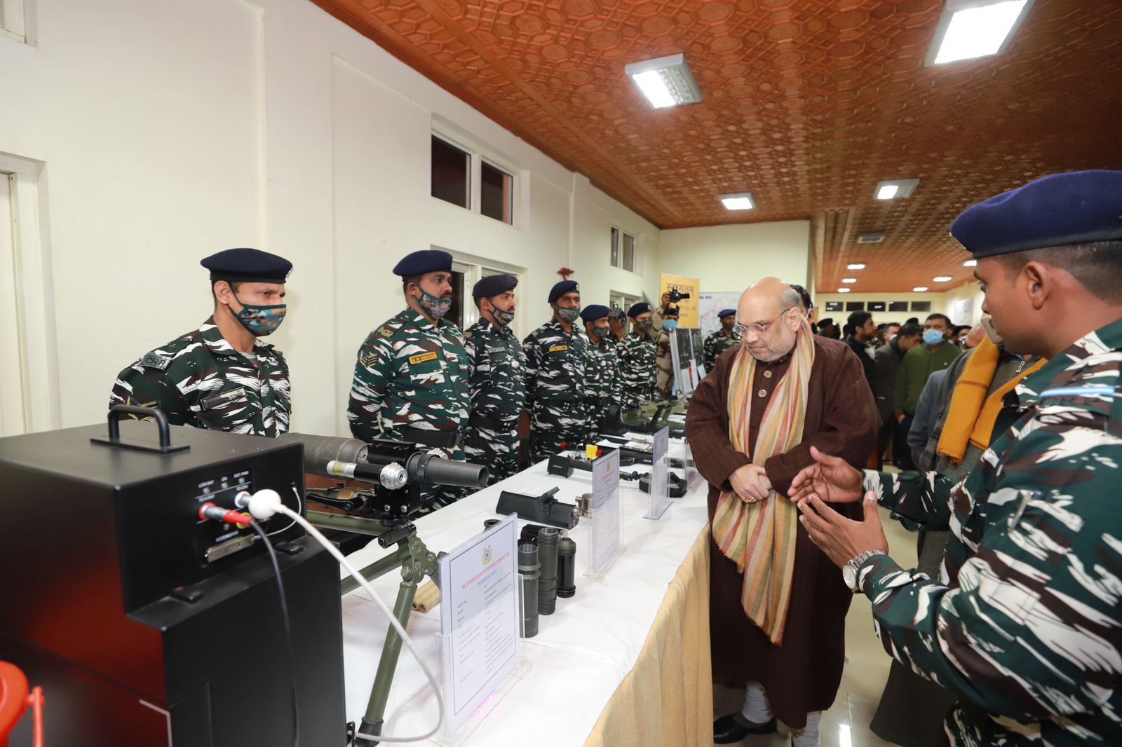   माननीय केंद्रीय गृह मंत्री श्री अमित शाह लेथपोरा, पुलवामा में