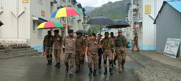 IG Jammu Sector CRPF to 84 Bn for reviewed security preparedness of SANJY 2026