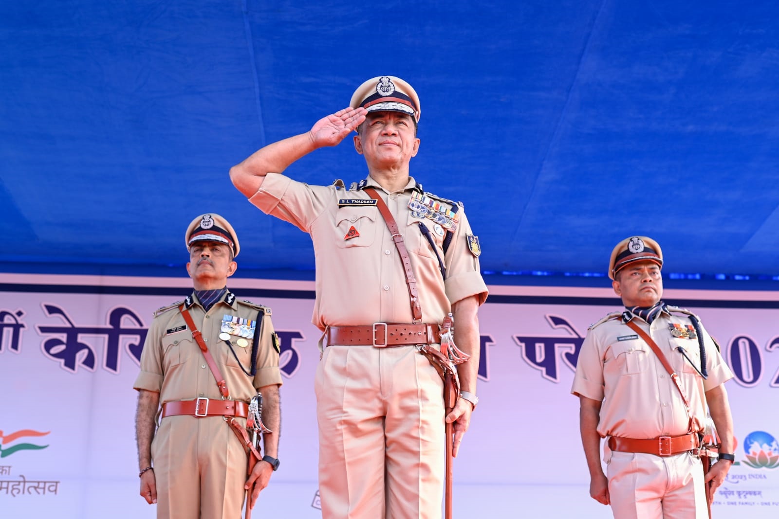   जगदलपुर में डीजी परेड