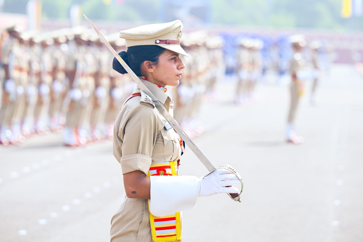   सीधे नियुक्त राजपत्रित अधिकारियों के पासिंग आउट परेड का फोटोग्रफ्स