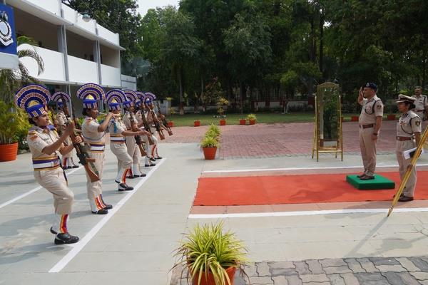   Sh. Virendra Agrawal, IG CRPF WS visited Range Gandhinagar, Composite Hospital and 135 Battalion on 07/05/2025 to 09/05/2025