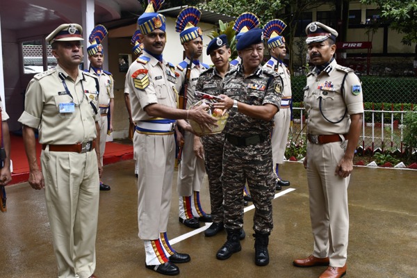   21-09-2023 महानिदेशक का 67 बटालियन दौरा