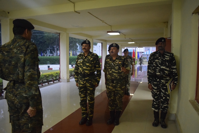   श्री के. दुर्गा प्रसाद , भा पु से, महानिदेशक,केंद्रीय रिजर्व पुलिस बल का मणिपुर दौरा।