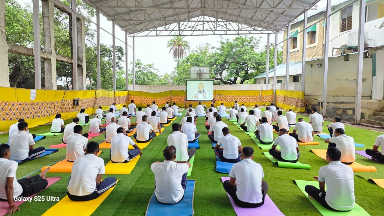   ISA on 21 Jun 25 celebrated International Yoga Day on the theme Yoga for One Earth