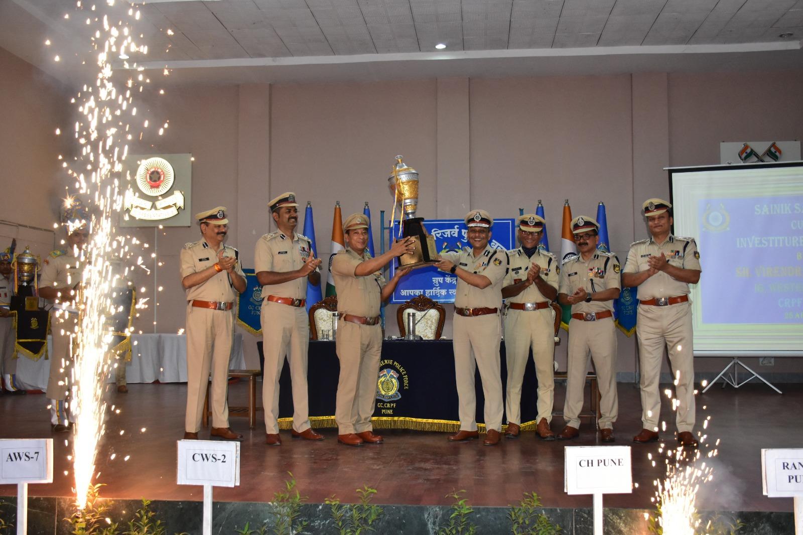   Visit of Sh. Virendra Agarwal, IG CRPF WS to Pune