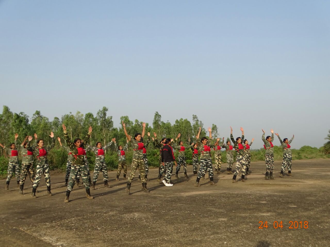   Visit of Ants Salboni and interaction with trainees by Sh S. Raveendran, IPS, IGP, WBS, CRPF