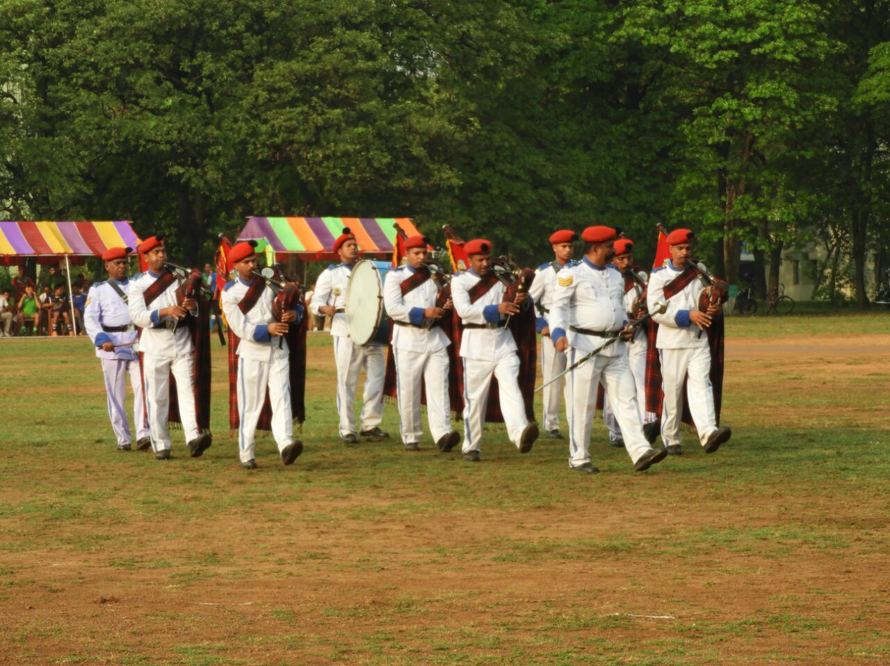   Opening ceremony of Inter sector football tournament at GC Durgapur,