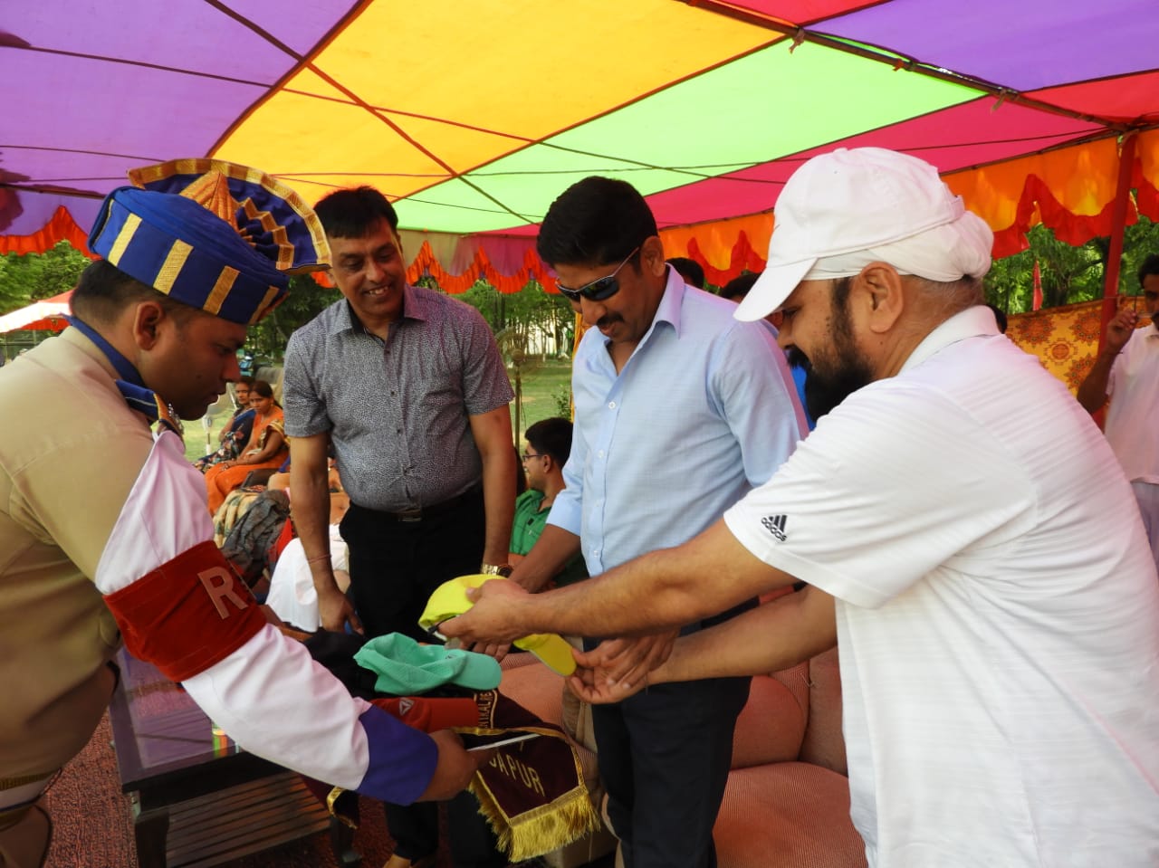   Closing of inter sector football tournament at GC DPR on 14/05/2018