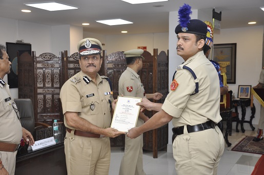   Distribution of DG’s Commendation Disk and Certificate