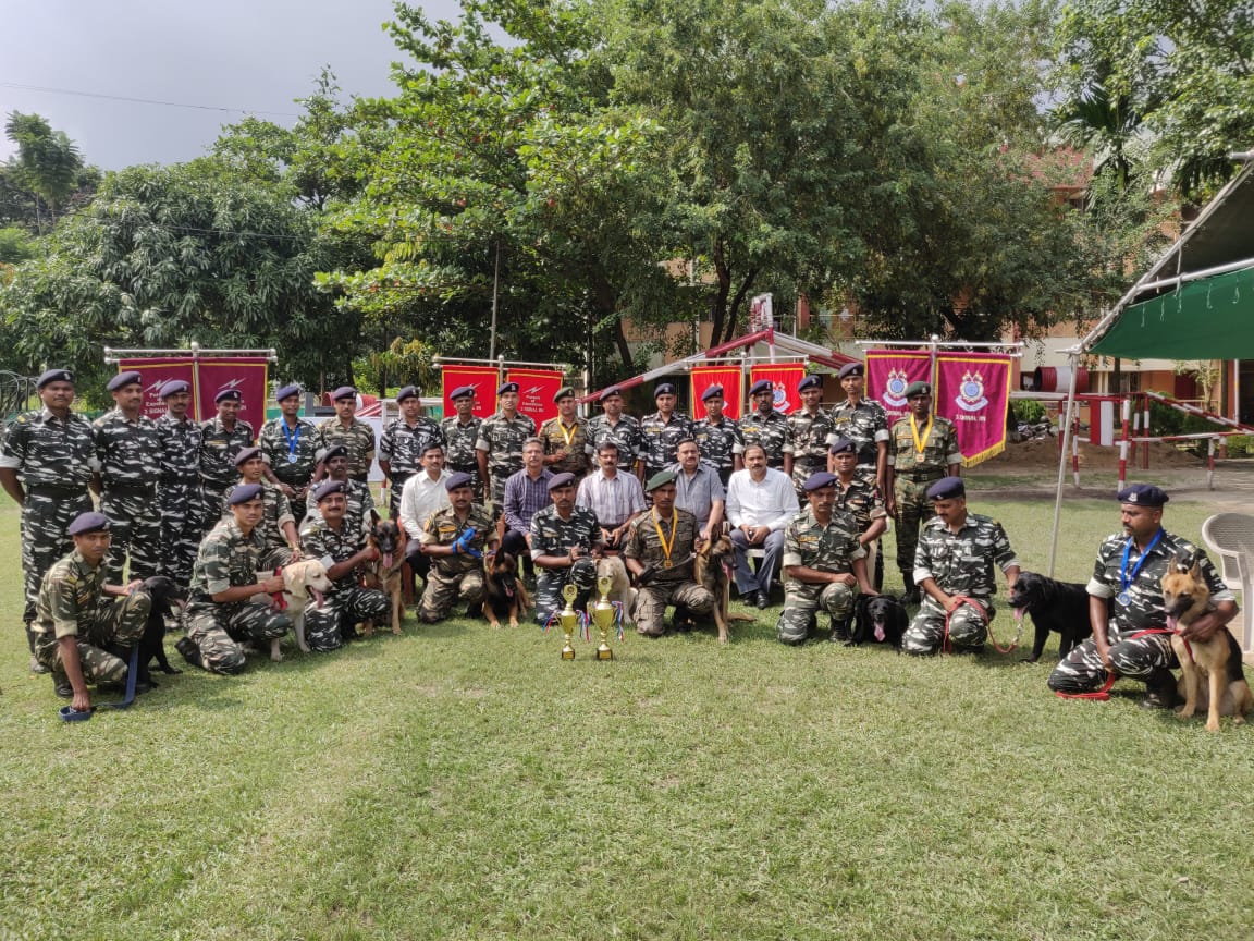   closing of Dog Refresher Course Sl. No. 03 at WBS HQ