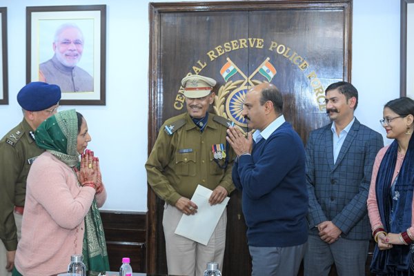   Director General and all ranks gave a respectful farewell to ASIGD Ami Chand