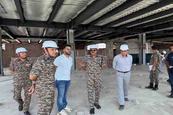  DG CRPF inspected the new CRPF Hq Building 23-01-2026