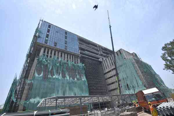 DG Sir inspected the new CRPF Hq Building