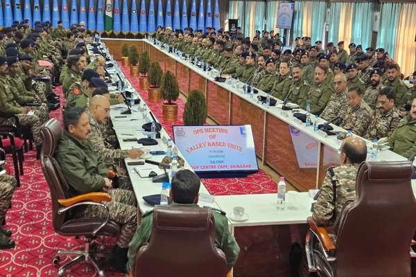   DG Visit to GC Srinagar