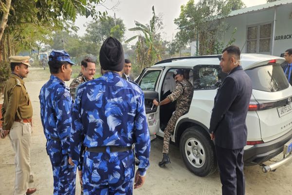   DG Visit to 114 BN Hazipur