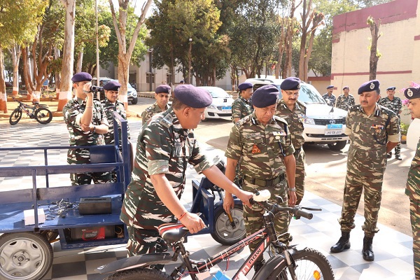 महानिदेशक का दौरा