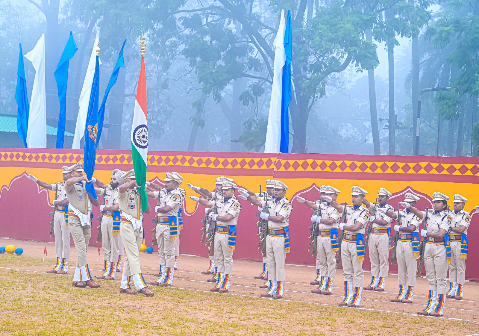   Oath Taking Ceremony of Medical Officers Combatisation Course Sl No 55 held at ISA Mt Abu on 18 Aug 23