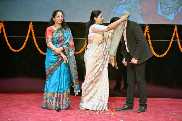   Glimps of Inauguration of Sanidhya Magazine by Dr. Anamika Singh, President CWA, CRPF