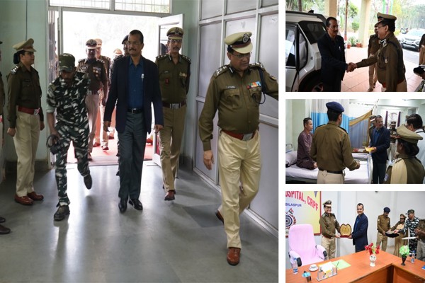   ADG CZ Visit to Group Centre Bilaspur