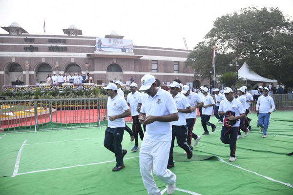   रन फॉर यूनिटी-2025 की झलकियाँ