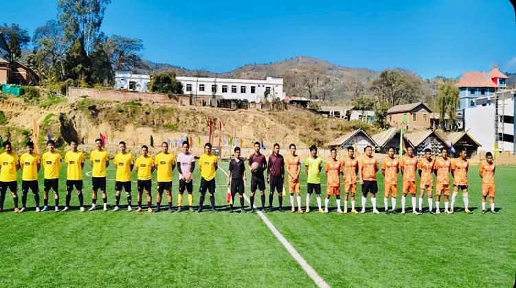   109 Bn, CRPF organized an Open Football Tournament at the Astro Turf Ground, Senapati