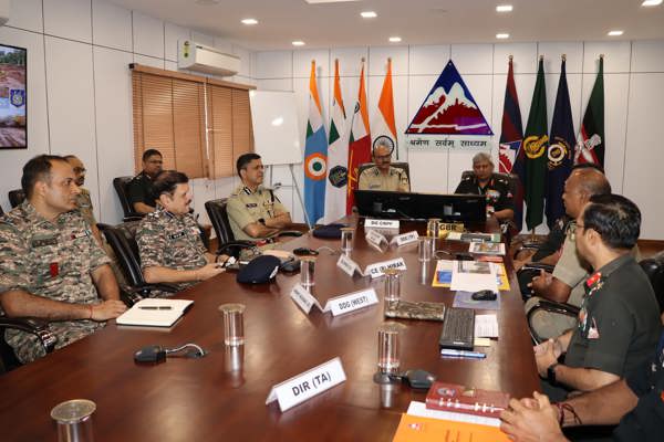   DG CRPF met with DG BRO and was briefed on critical road and connectivity infrastructure in LWE