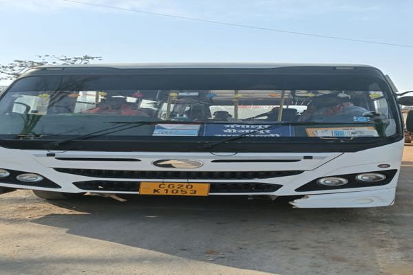   Bus Service with help of Civil Dept. Started by 85 BN in Chhattisgarh