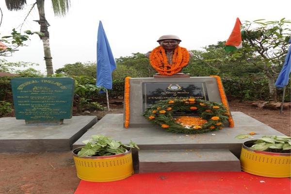   CRPF paid heartfelt homage to Veer Balidani Ct. Peace Hungyo of 55 Bn